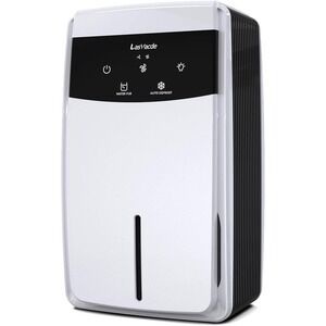 LasVacde DH002A White Compact Dehumidifier
